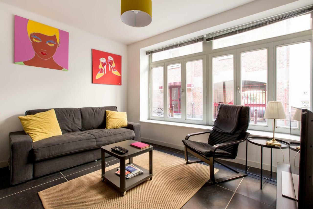 Charmant Appartement Au Coeur Du Vieux Лилль Экстерьер фото